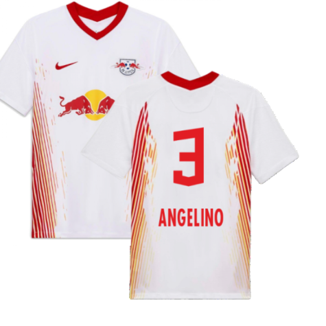 Red Bull Leipzig 2020-21 Home Shirt ((Excellent) S) (ANGELINO 3)