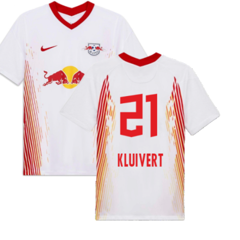 Red Bull Leipzig 2020-21 Home Shirt ((Excellent) S) (KLUIVERT 21)