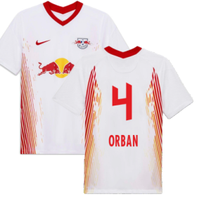 Red Bull Leipzig 2020-21 Home Shirt ((Excellent) S) (ORBAN 4)