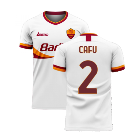 Roma 2025-2026 Away Concept Football Kit (Libero) (CAFU 2)