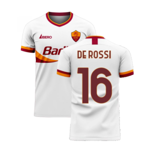 Roma 2024-2025 Away Concept Football Kit (Libero) (DE ROSSI 16)