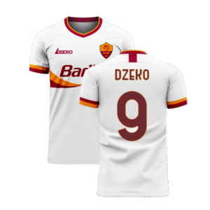 Roma 2024-2025 Away Concept Football Kit (Libero) (DZEKO 9)