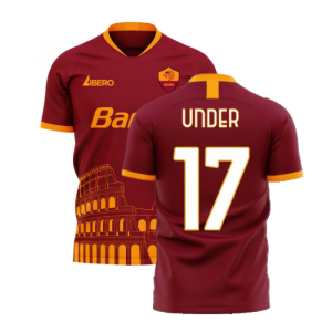 Roma 2025-2026 Home Concept Football Kit (Libero) (UNDER 17) Roma 2025-2026 Home Concept Football Kit (Libero) (UNDER 17)