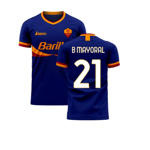 Roma 2024-2025 Third Concept Football Kit (Libero) (B MAYORAL 21)