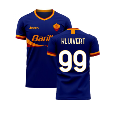 Roma 2024-2025 Third Concept Football Kit (Libero) (KLUIVERT 99) - Baby