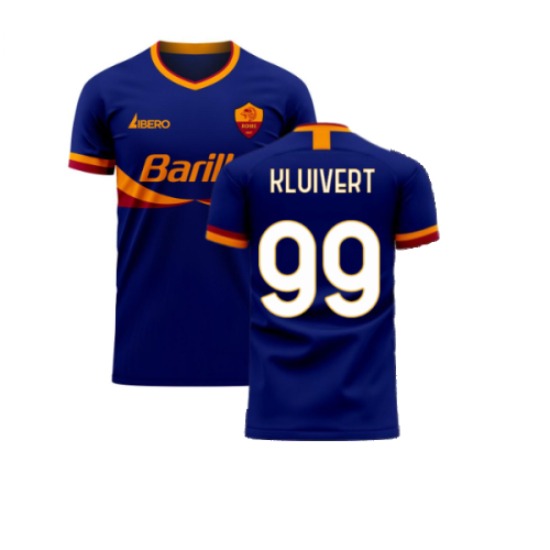 Roma 2024-2025 Third Concept Football Kit (Libero) (KLUIVERT 99)