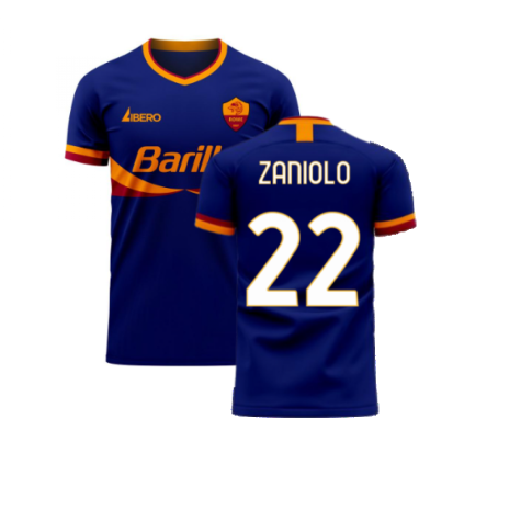 Roma 2024-2025 Third Concept Football Kit (Libero) (ZANIOLO 22) - Womens