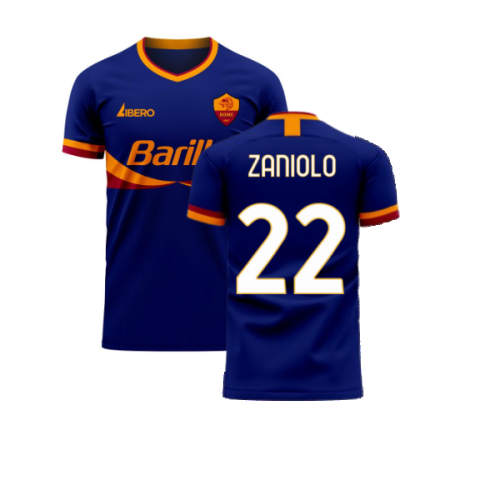 Roma 2024-2025 Third Concept Football Kit (Libero) (ZANIOLO 22)