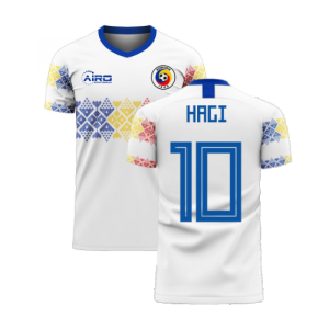 Romania 2024-2025 Away Concept Football Kit (Libero) (HAGI 10)