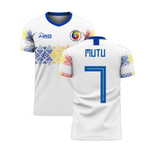 Romania 2025-2026 Away Concept Football Kit (Libero) (MUTU 7) Romania 2025-2026 Away Concept Football Kit (Libero) (MUTU 7)