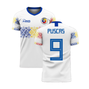 Romania 2024-2025 Away Concept Football Kit (Libero) (PUSCAS 9)