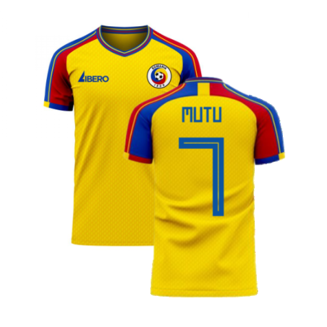 Romania 2024-2025 Home Concept Football Kit (Libero) (MUTU 7)