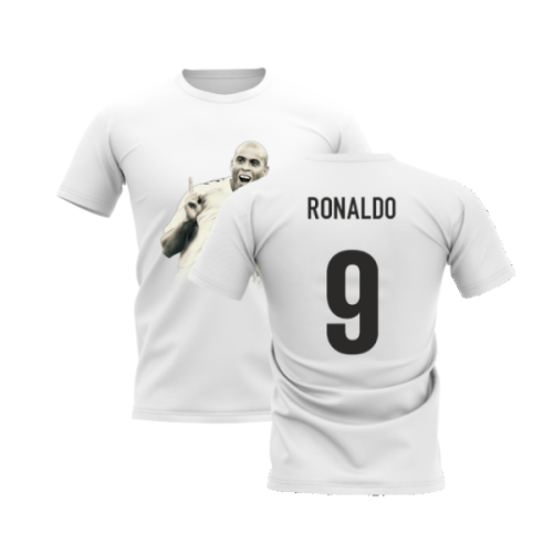 Ronaldo R9 Legend T-Shirt (White) (Ronaldo 9)