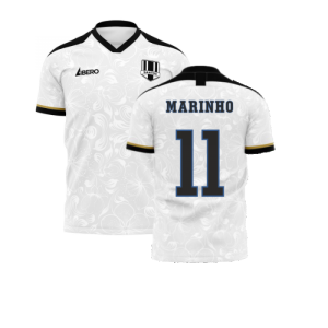 Santos 2024-2025 Home Concept Football Kit (Libero) (MARINHO 11) - Womens