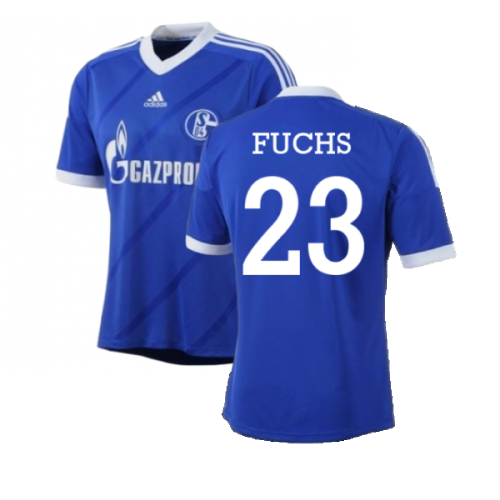 Schalke 04 2012-14 Home Shirt ((Good) S) (Fuchs 23)
