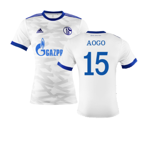 Schalke 2017-18 Away Shirt ((Very Good) XXL) (Aogo 15)