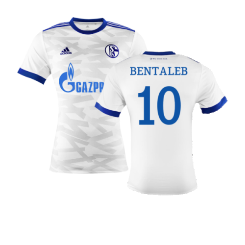 Schalke 2017-18 Away Shirt ((Very Good) XXL) (Bentaleb 10)