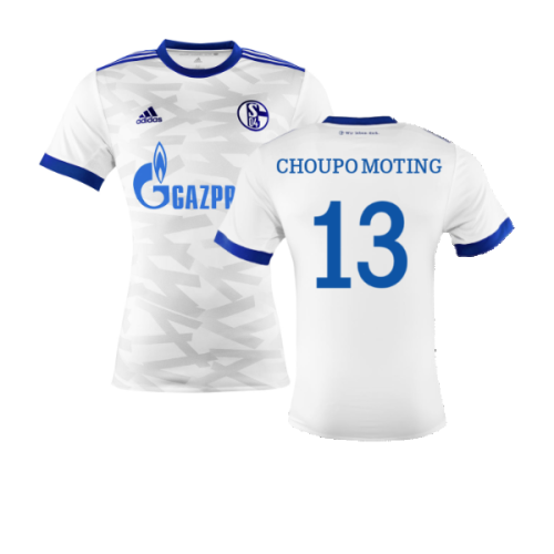 Schalke 2017-18 Away Shirt ((Very Good) XXL) (Choupo Moting 13)