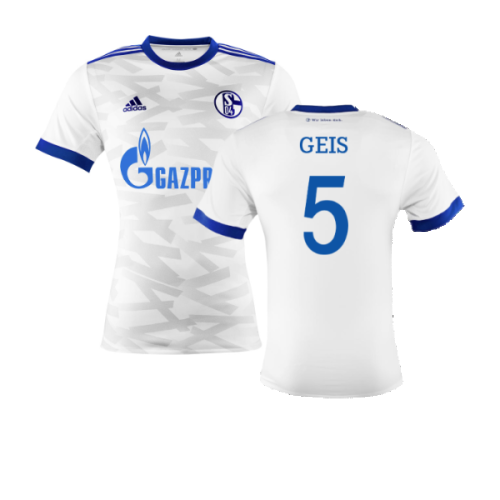 Schalke 2017-18 Away Shirt ((Very Good) XXL) (Geis 5)