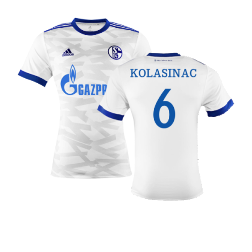 Schalke 2017-18 Away Shirt ((Very Good) XXL) (Kolasinac 6)