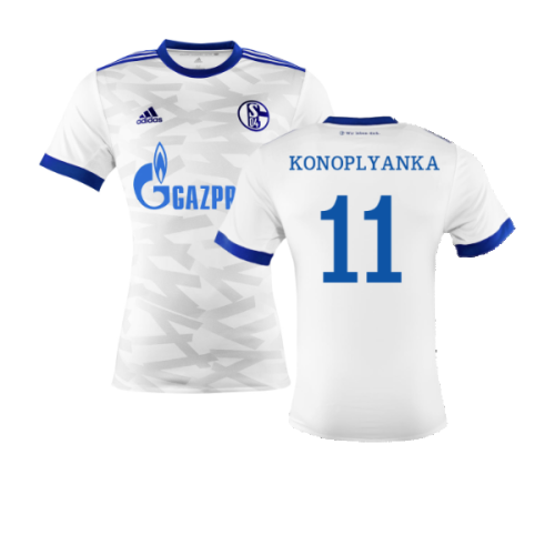 Schalke 2017-18 Away Shirt ((Very Good) XXL) (Konoplyanka 11)