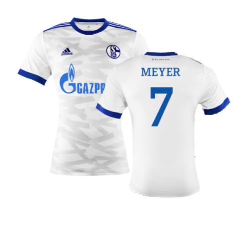 Schalke 2017-18 Away Shirt ((Very Good) XXL) (Meyer 7)