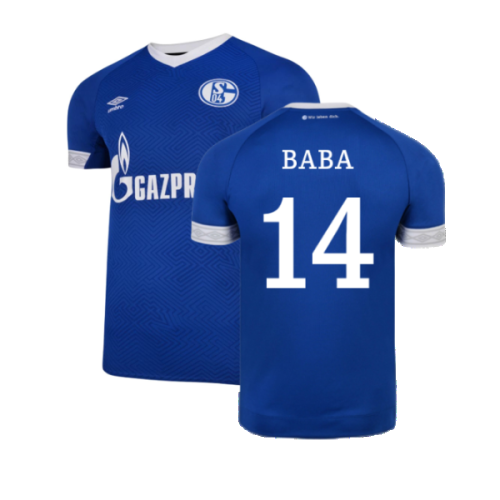 Schalke 2018-19 Home Shirt ((Mint) XXL) (Baba 14)