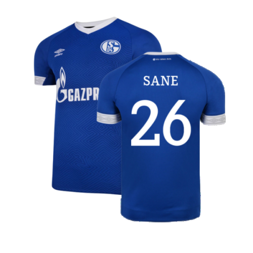 Schalke 2018-19 Home Shirt ((Mint) XXL) (Sane 26)