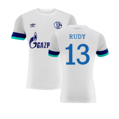 Schalke 2019-20 Away Shirt ((Mint) L) (RUDY 13)