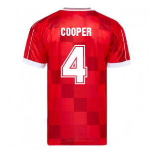 Score Draw Aberdeen 1990 Scottish Cup Final Retro Football Shirt (COOPER 4)