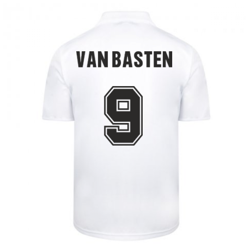 Score Draw Ac Milan 1988 Away Retro Football Shirt (VAN BASTEN 9)