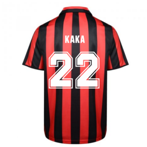 Score Draw Ac Milan 1988 Retro Football Shirt (KAKA 22) Score Draw Ac Milan 1988 Retro Football Shirt (KAKA 22)