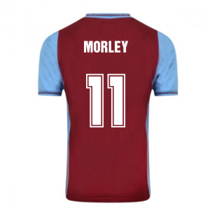 Score Draw Aston Villa 1982 Champions Of Europe Retro Football Shirt (Morley 11)