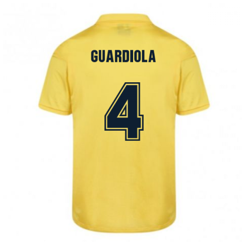 Score Draw Barcelona 1982 Away Shirt (GUARDIOLA 4)