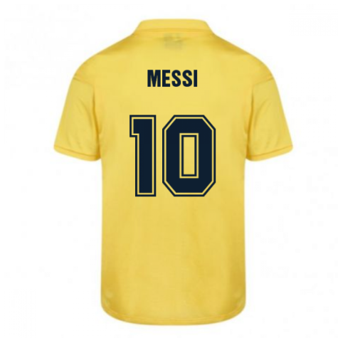 Score Draw Barcelona 1982 Away Shirt (MESSI 10)