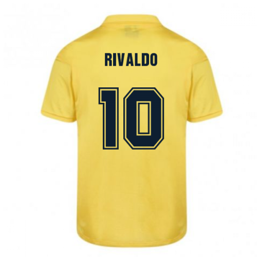 Score Draw Barcelona 1982 Away Shirt (RIVALDO 10)