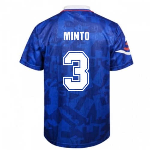 Score Draw Chelsea 1992 Retro Football Shirt (Minto 3)