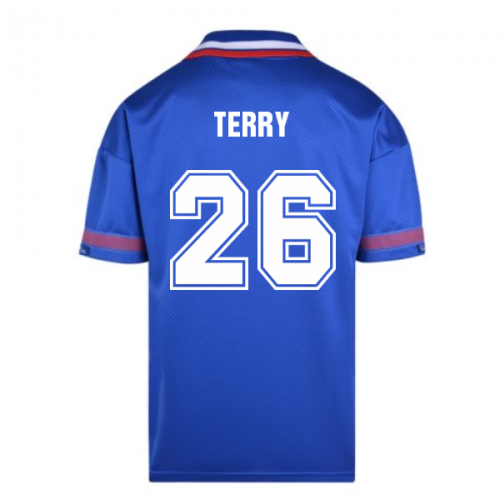 Score Draw Chelsea 1994 Retro Football Shirt (TERRY 26)