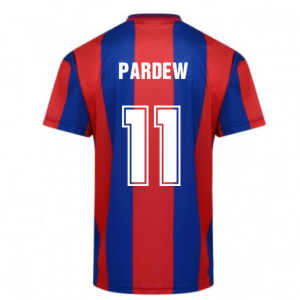 Score Draw Crystal Palace 1990 FA Cup Final Retro Football Shirt (Pardew 11)