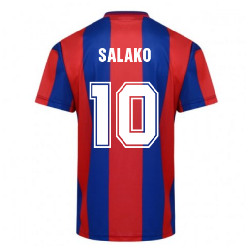 Score Draw Crystal Palace 1990 FA Cup Final Retro Football Shirt (Salako 10)