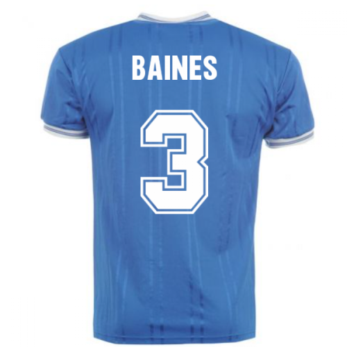 Score Draw Everton 1984 Home Shirt (BAINES 3)