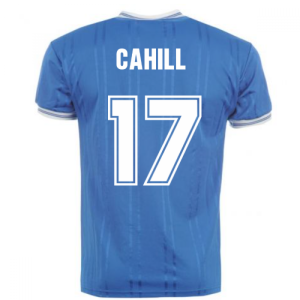 Score Draw Everton 1984 Home Shirt (CAHILL 17)