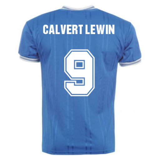 Score Draw Everton 1984 Home Shirt (Calvert Lewin 9)