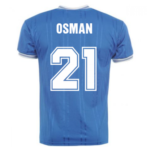 Score Draw Everton 1984 Home Shirt (OSMAN 21)