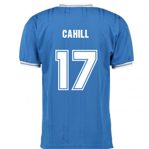 Score Draw Everton 1985 ECWC Final Home Shirt (CAHILL 17)