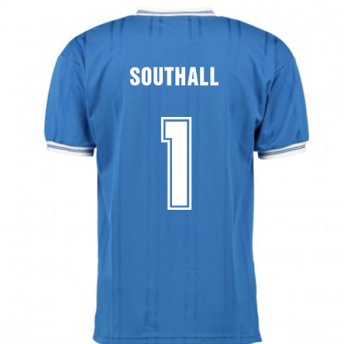 Score Draw Everton 1985 ECWC Final Home Shirt (SOUTHALL 1)