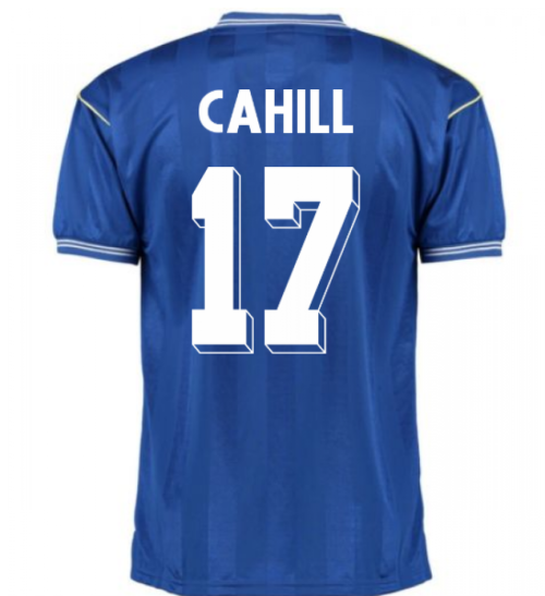 Score Draw Everton 1986 Home Shirt (CAHILL 17)