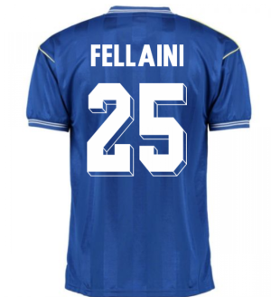 Score Draw Everton 1986 Home Shirt (FELLAINI 25)