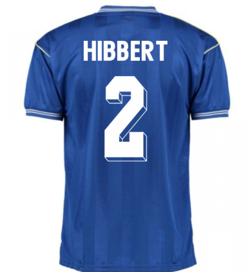 Score Draw Everton 1986 Home Shirt (HIBBERT 2)