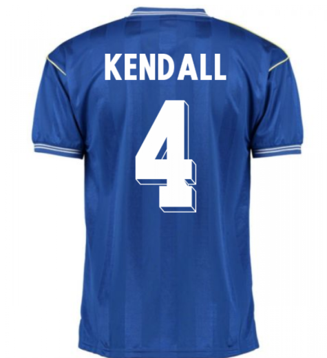 Score Draw Everton 1986 Home Shirt (KENDALL 4)